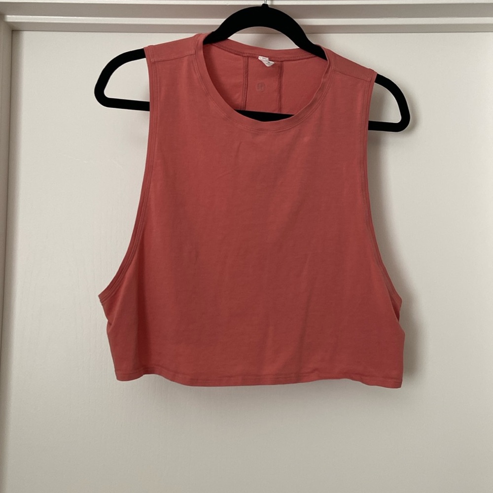 Lululemon Muscle Crop Tank Top